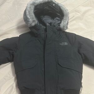 The North Face Black Parka with Fur Hood